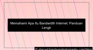 apa itu bandwidth internet