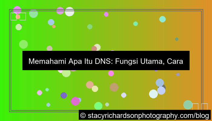 ilustrasi apa itu dns dan fungsinya