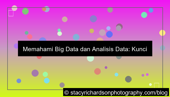 big data dan analisis data