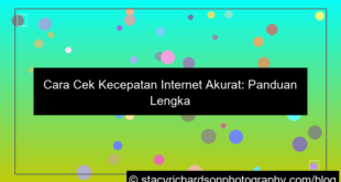 cara cek kecepatan internet