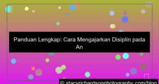 grafik cara mengajarkan disiplin pada anak