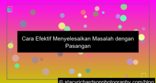 grafik cara menyelesaikan masalah dengan pasangan