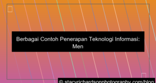 contoh penerapan teknologi informasi