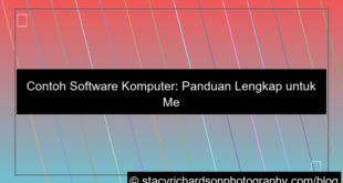 contoh software komputer