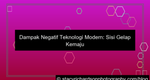 dampak negatif teknologi modern
