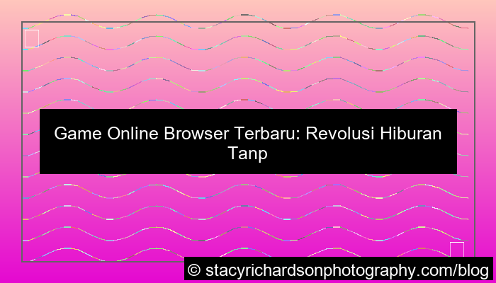 visual game online browser terbaru