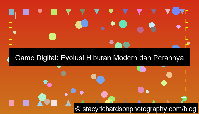 desain game sebagai hiburan digital