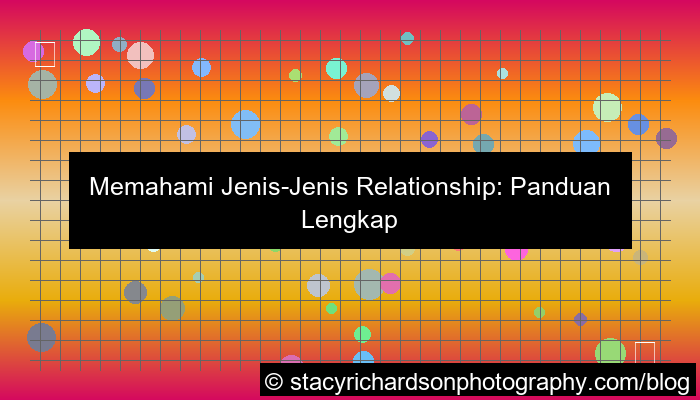 jenis jenis relationship