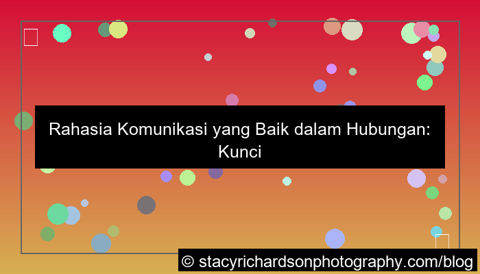 desain komunikasi yang baik dalam hubungan