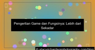 pengertian game dan fungsinya