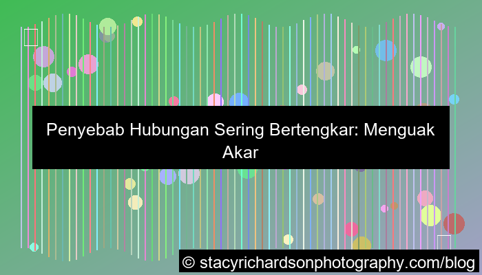 ilustrasi penyebab hubungan sering bertengkar