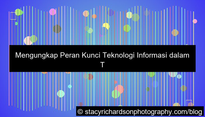 peran teknologi informasi dalam pendidikan