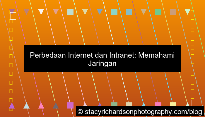 gambar perbedaan internet dan intranet