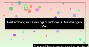 perkembangan teknologi di indonesia