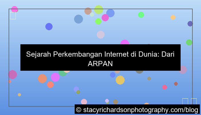 grafik sejarah perkembangan internet di dunia