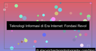 teknologi informasi di era internet