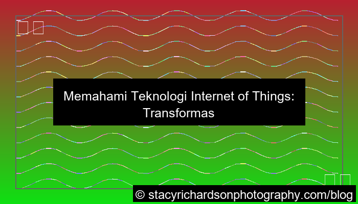 ilustrasi teknologi internet of things