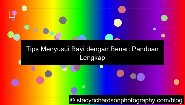 tips menyusui bayi dengan benar