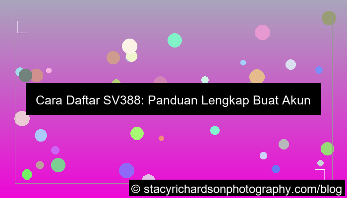 visual cara daftar sv388
