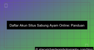 daftar akun situs sabung ayam