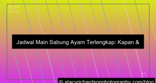 jadwal main sabung ayam