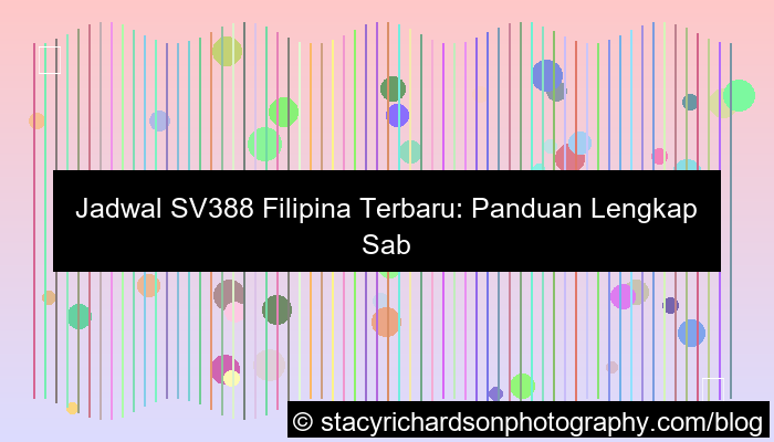 gambar jadwal sv388 filipina