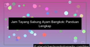 jam tayang sabung ayam bangkok