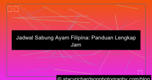 visual jam tayang sabung ayam filipina