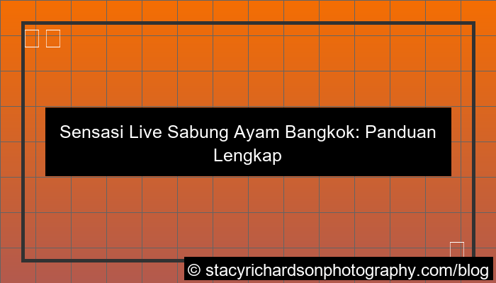 gambar live sabung ayam bangkok
