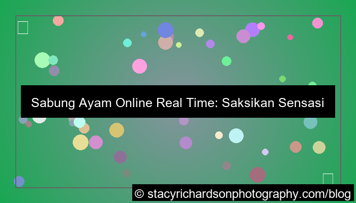 visual live sabung ayam real time