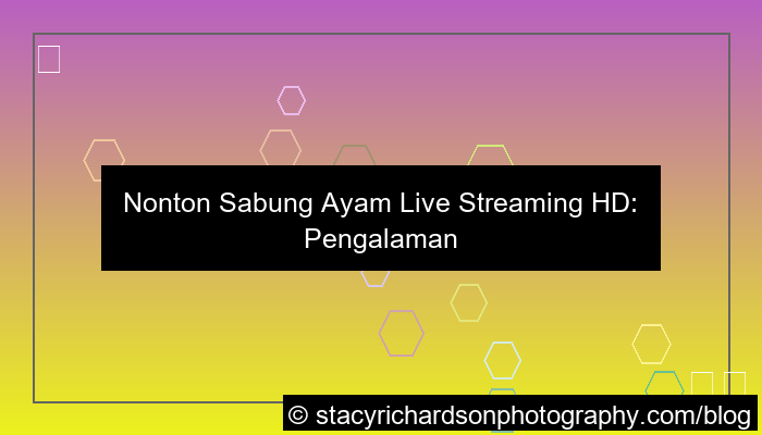 live sabung ayam streaming hd