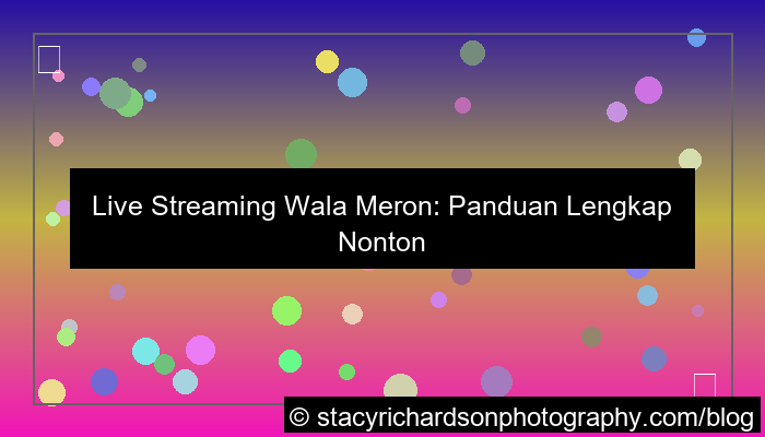 grafik live streaming wala meron