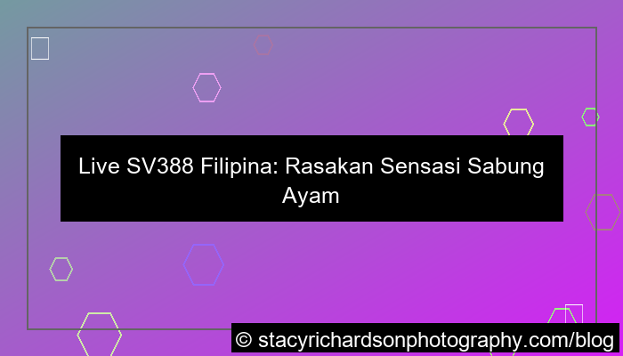 live sv388 filipina