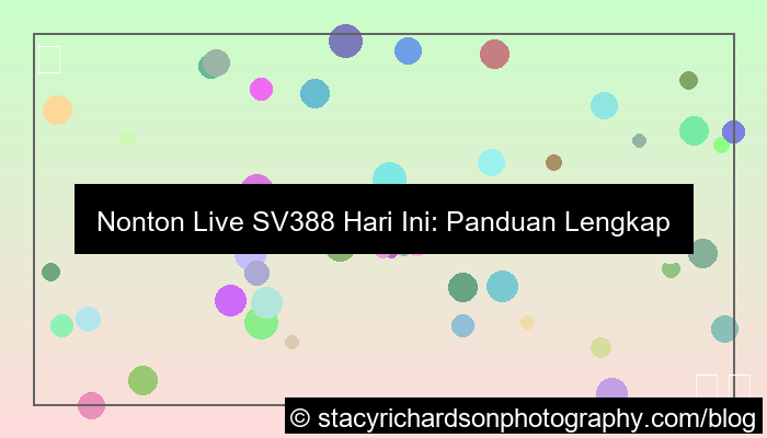 live sv388 hari ini