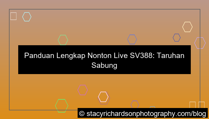 nonton live sv388