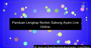 nonton sabung ayam live