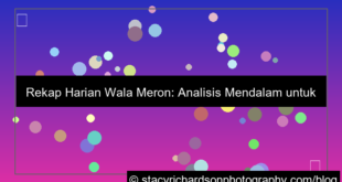 rekap harian wala meron