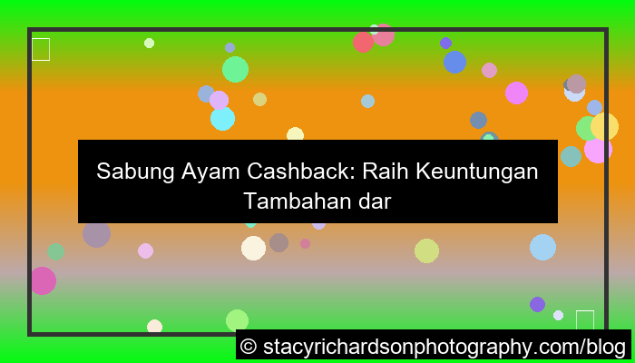 sabung ayam cashback