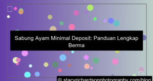 sabung ayam minimal deposit
