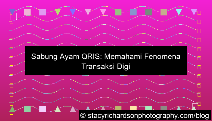 visual sabung ayam qris