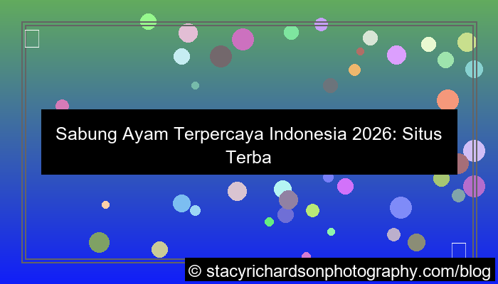desain sabung ayam terpercaya indonesia 2026