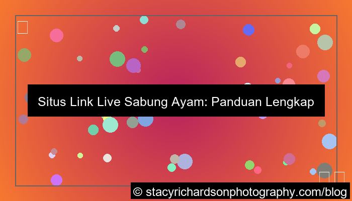 situs link live sabung ayam