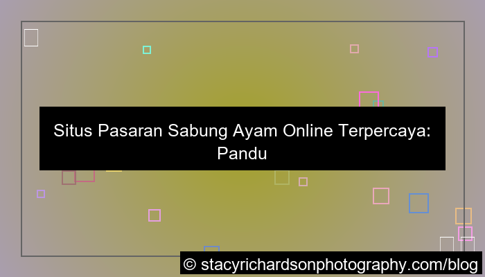 situs pasaran sabung ayam