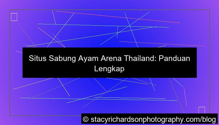 visual situs sabung ayam arena thailand
