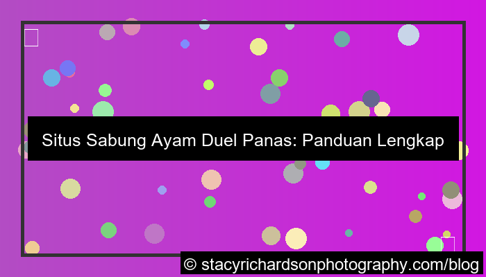 situs sabung ayam duel panas