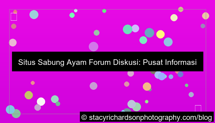 visual situs sabung ayam forum diskusi