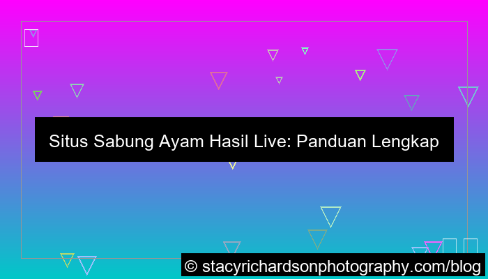 situs sabung ayam hasil live