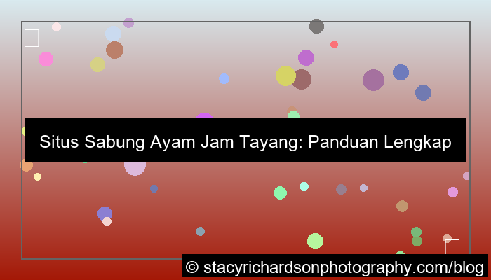 situs sabung ayam jam tayang