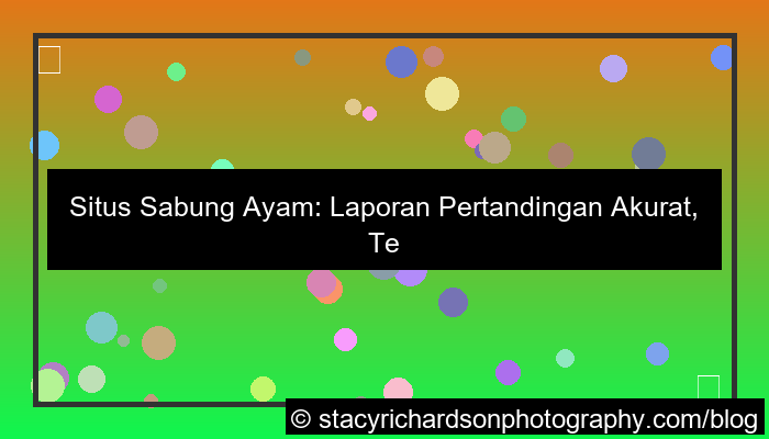 gambar situs sabung ayam laporan pertandingan