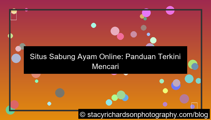 situs sabung ayam link update